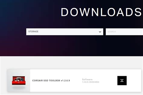 Corsair SSD Toolbox 1.2.6.9